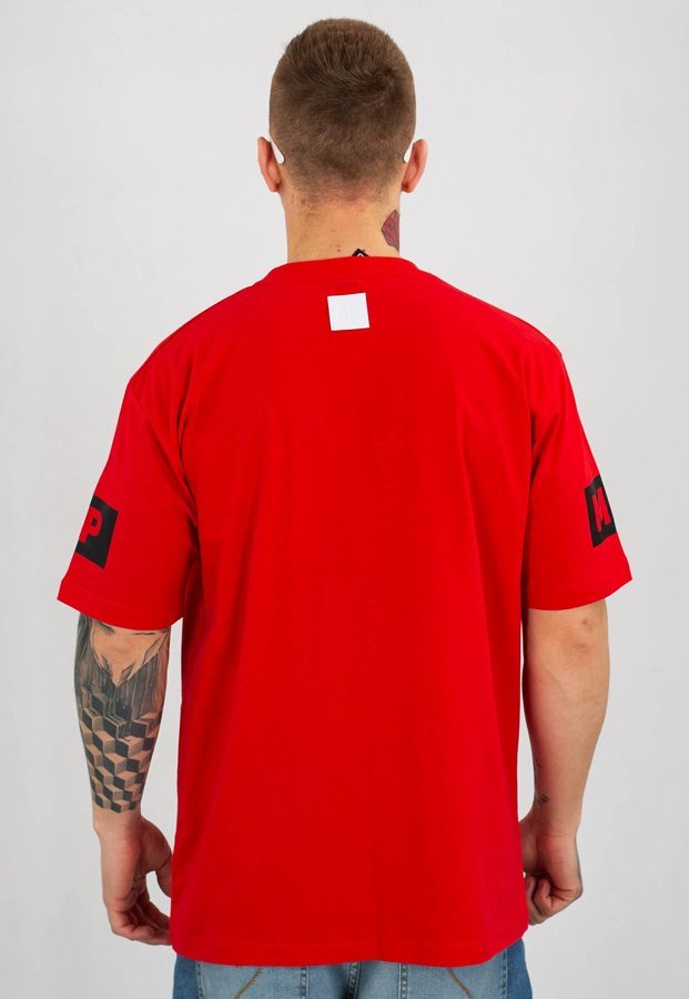 T-shirt El Polako OK czerwony