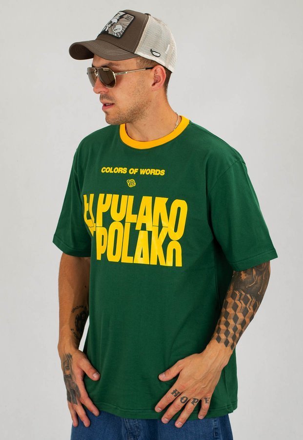T-shirt El Polako Slotmachine zielony