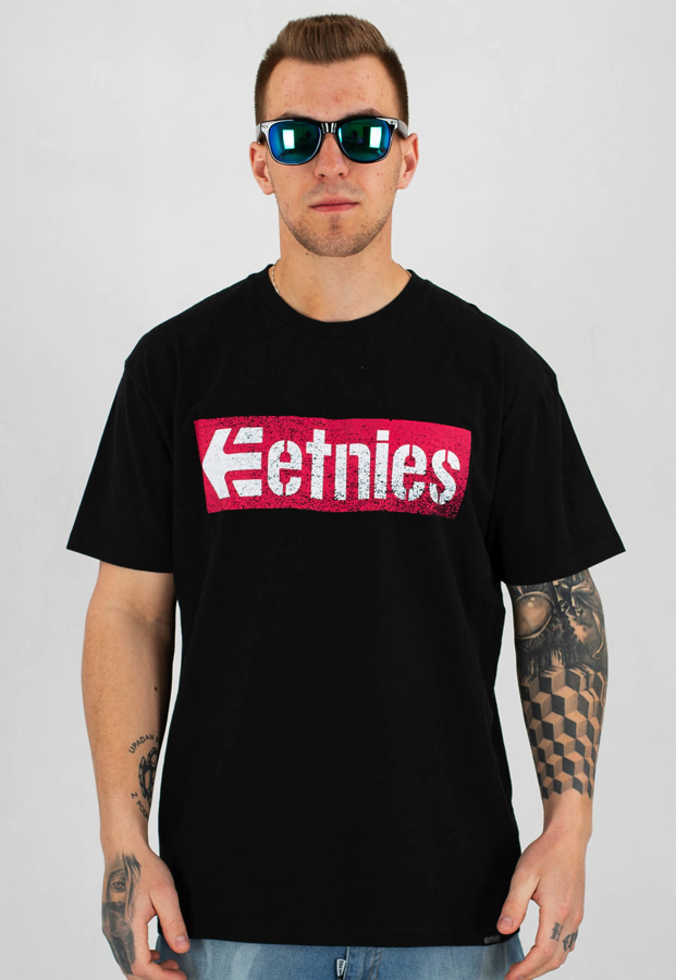 T-shirt Etnies Metro czarny