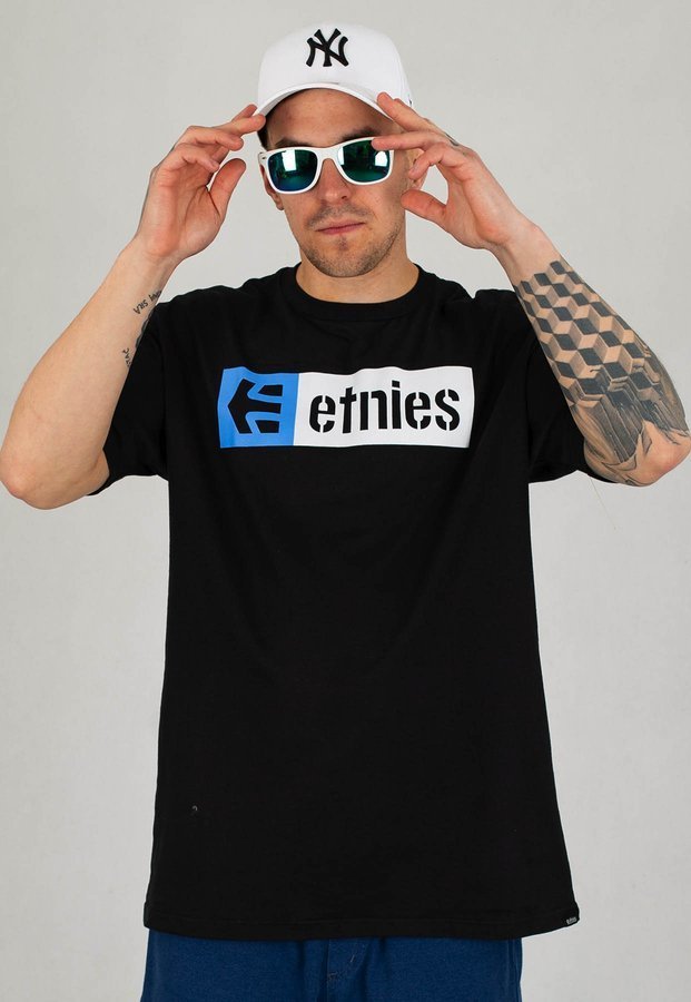 T-shirt Etnies New Box czarny