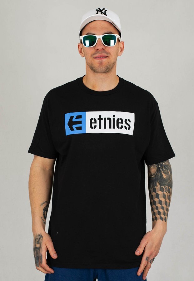 T-shirt Etnies New Box czarny