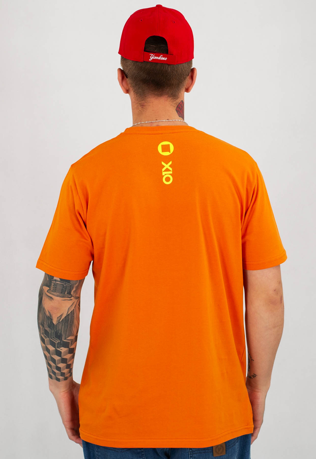 T-shirt Ganja Mafia GMR 01X pomarańczowy