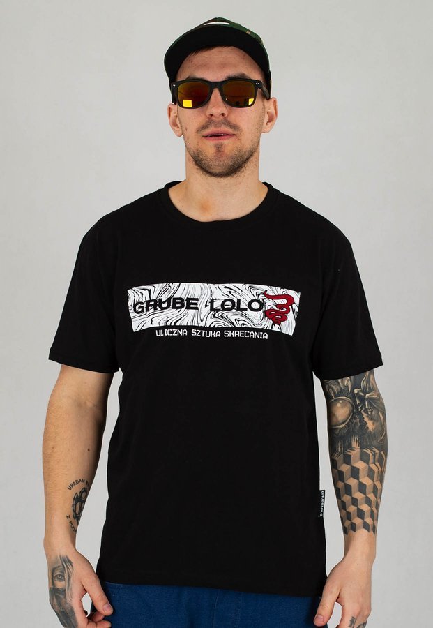 T-shirt Grube Lolo USS czarny