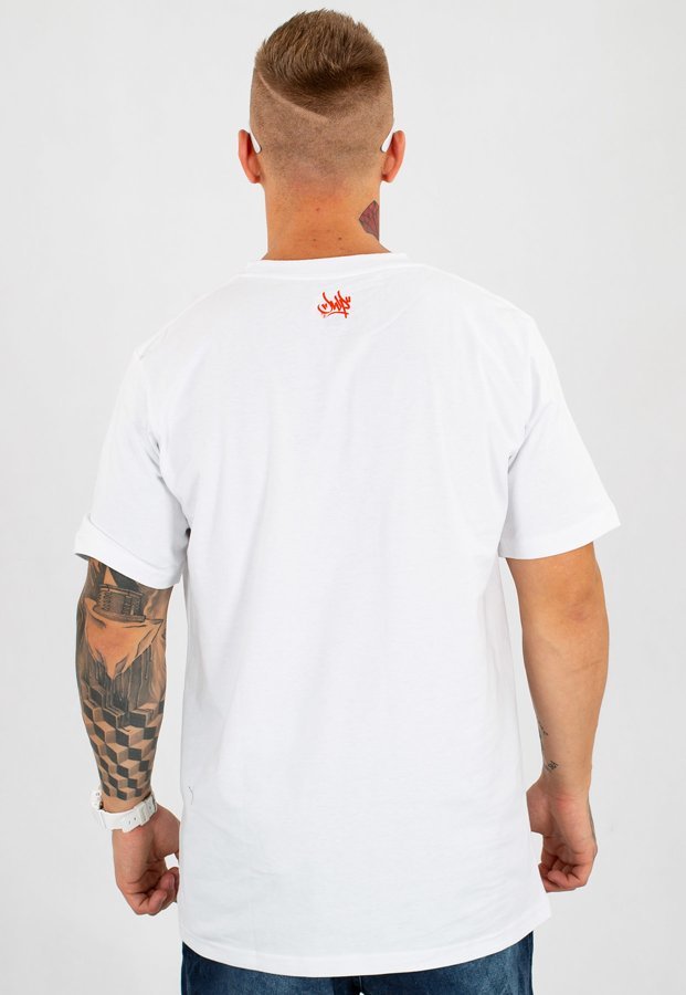 T-shirt JWP Gleam biały