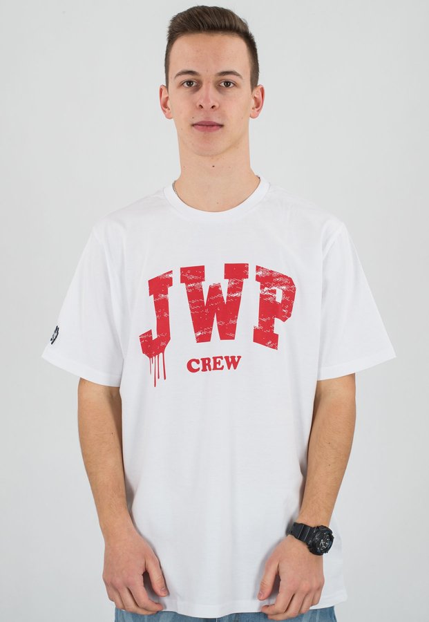 T-shirt JWP Trueschool biały