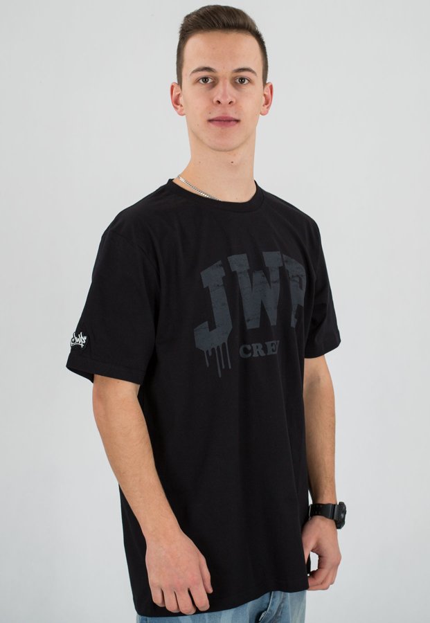 T-shirt JWP Trueschool czarny