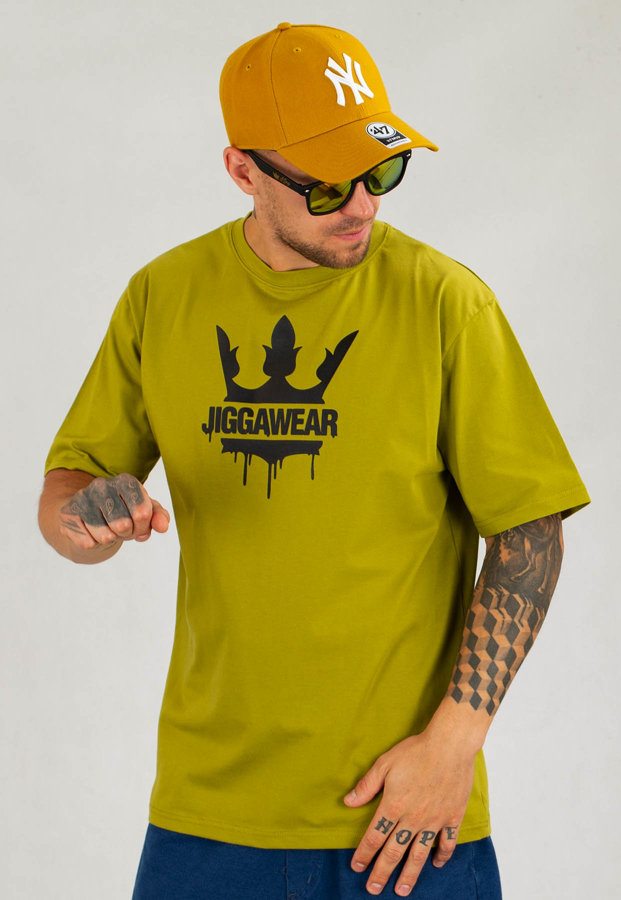 T-shirt Jigga Wear Painted Logo khaki