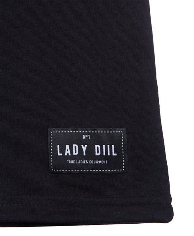 T-shirt Lady Diil Klasyk czarny
