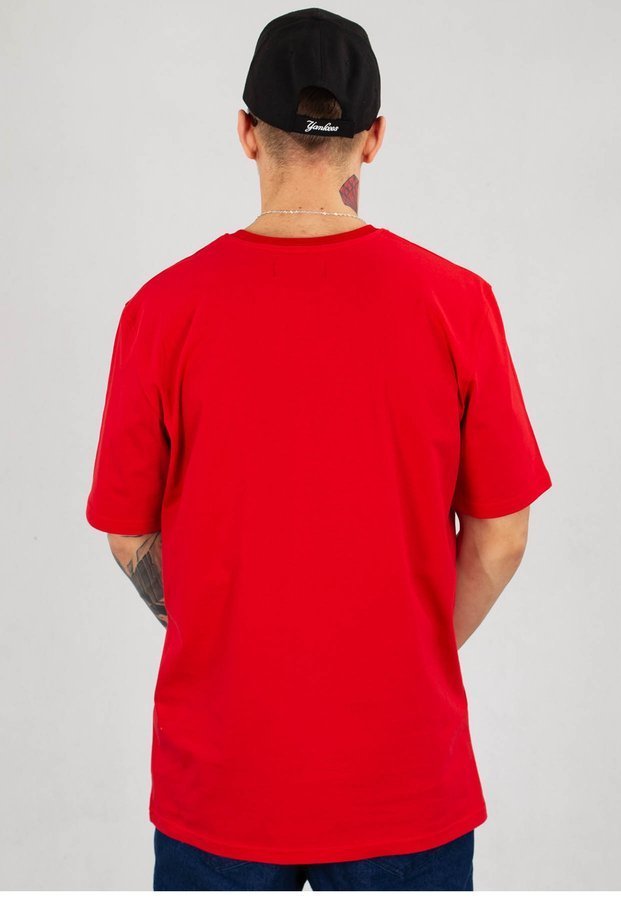 T-shirt Lucky Dice Basic Dice czerwony
