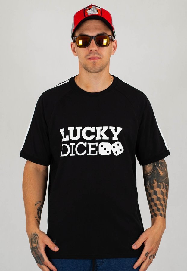 T-shirt Lucky Dice Classic PJP czarny