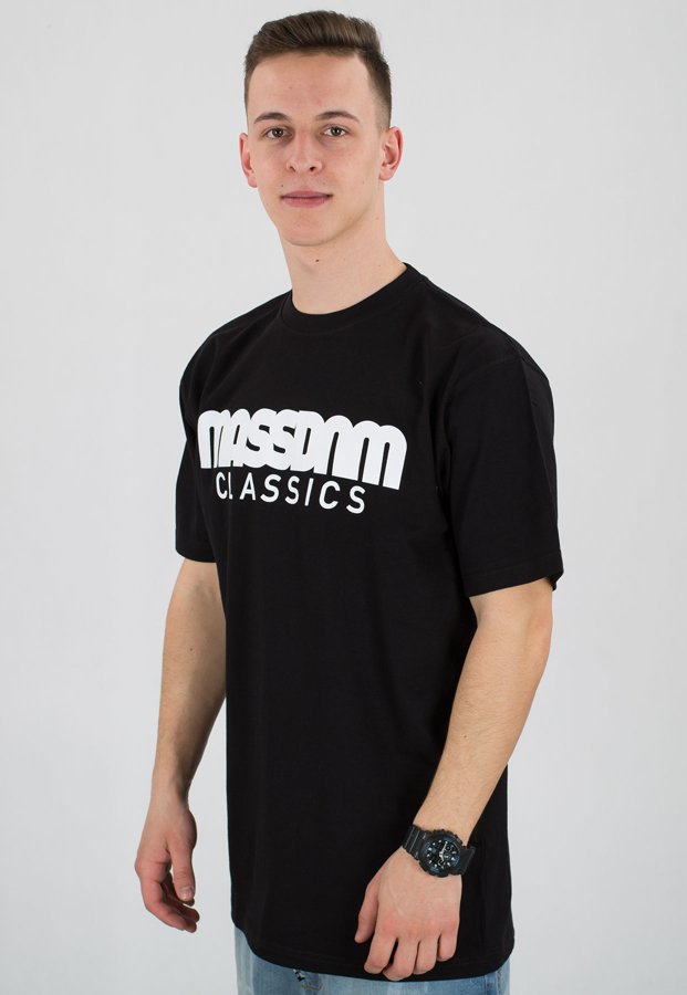 T-shirt Mass Classics czarny