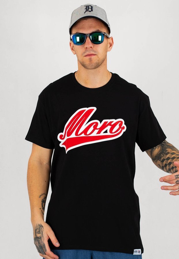 T-shirt Moro Sport Baseball HD czarny