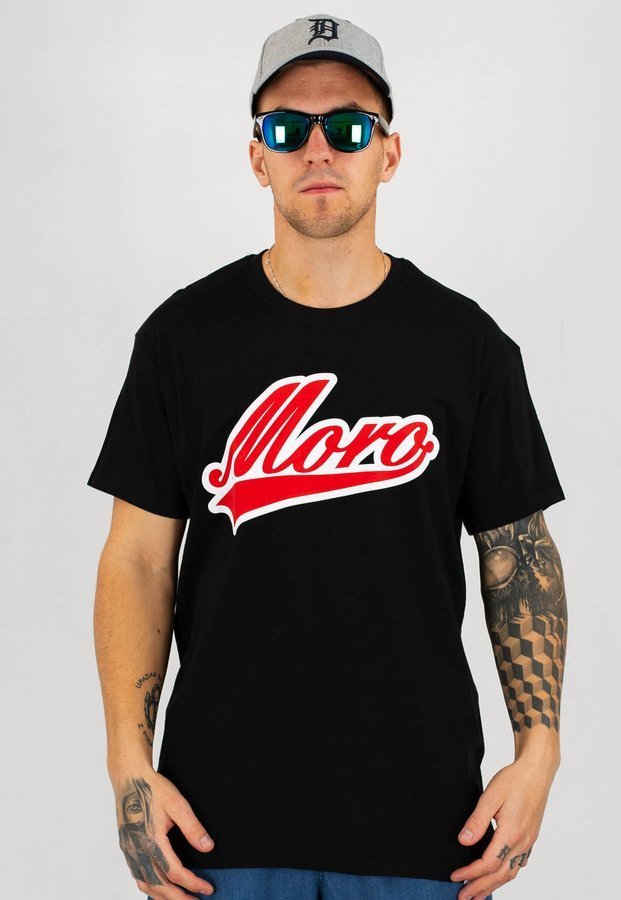 T-shirt Moro Sport Baseball HD czarny