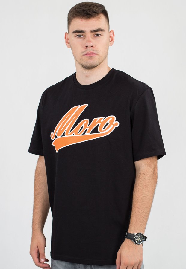 T-shirt Moro Sport Baseball czarny