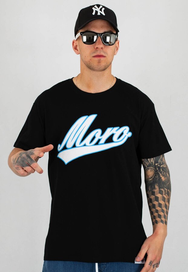 T-shirt Moro Sport Moro Baseball czarny