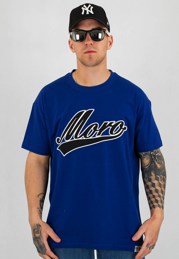 T-shirt Moro Sport Moro Baseball niebieski