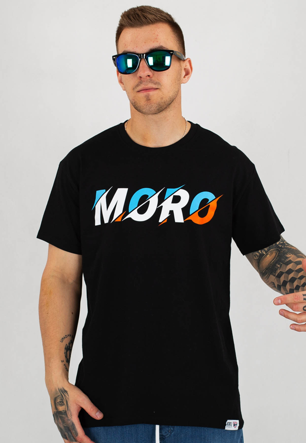T-shirt Moro Sport Moro Cutting czarny