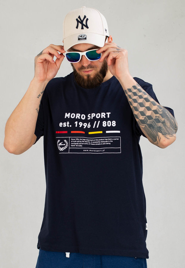 T-shirt Moro Sport Moro Moro Legend granatowy