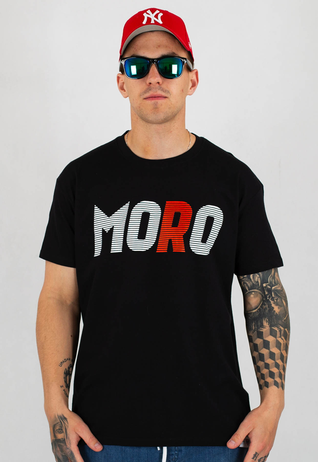 T-shirt Moro Sport Moro Snip czarny