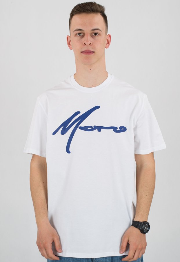 T-shirt Moro Sport Paris 18 biały