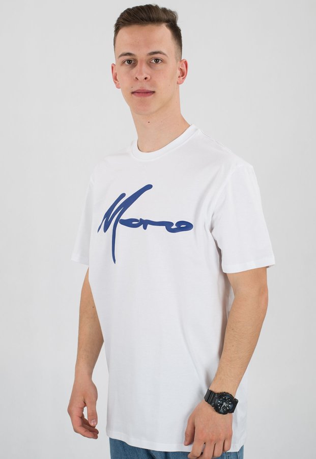T-shirt Moro Sport Paris 18 biały