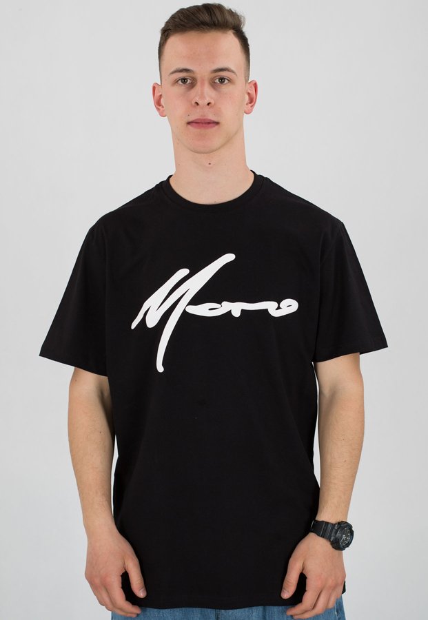 T-shirt Moro Sport Paris 18 czarny