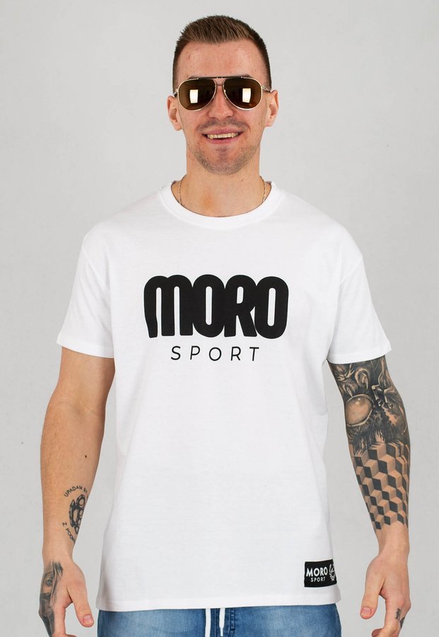 T-shirt Moro Sport Round Moro Sport biały