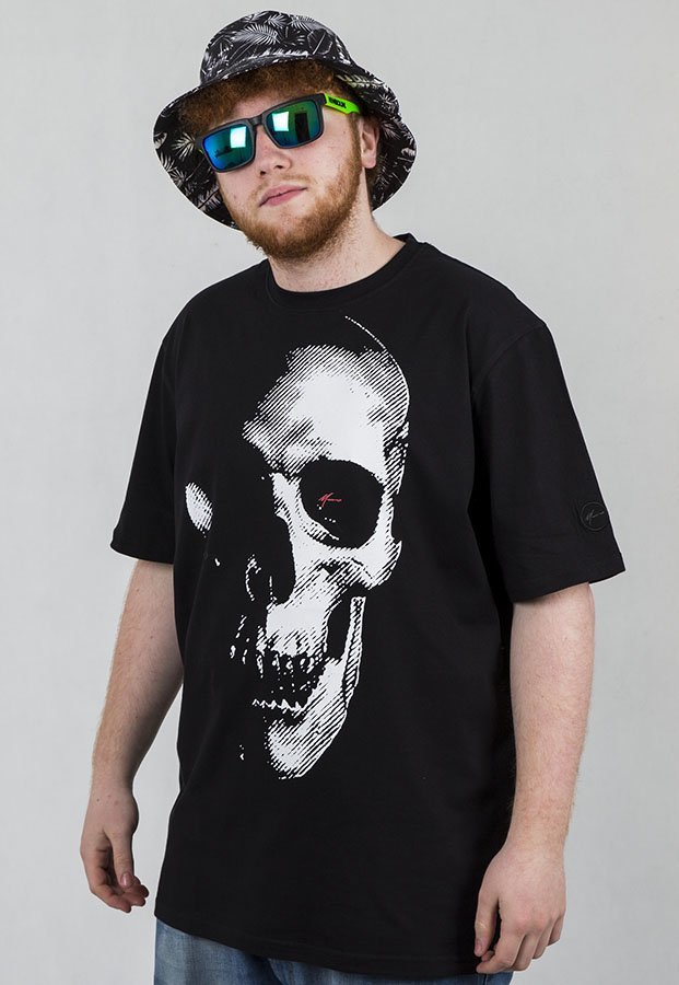T-shirt Moro Sport Skull czarny