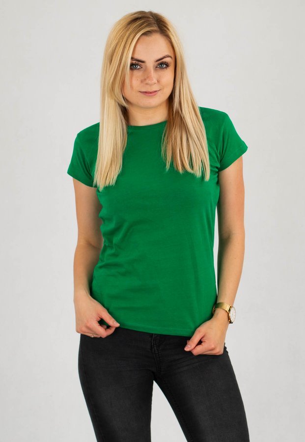 T-shirt Niemaloga One Color zielony