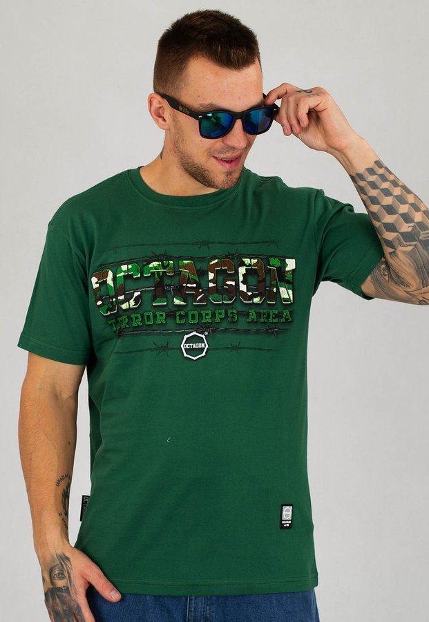 T-shirt Octagon Terror Corps zielony
