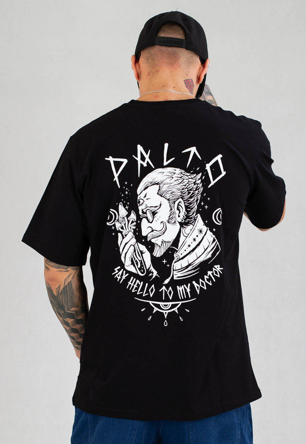 T-shirt Palto Doctor czarny