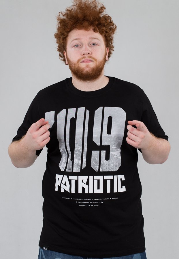 T-shirt Patriotic 09 Bloki czarny