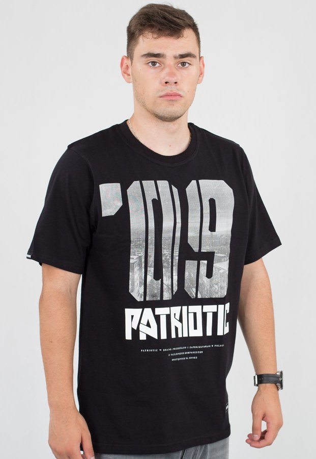 T-shirt Patriotic 09Bloki czarny