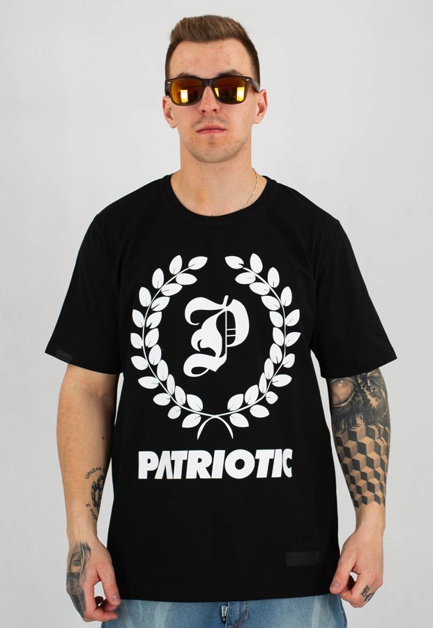 T-shirt Patriotic Big Laur czarna