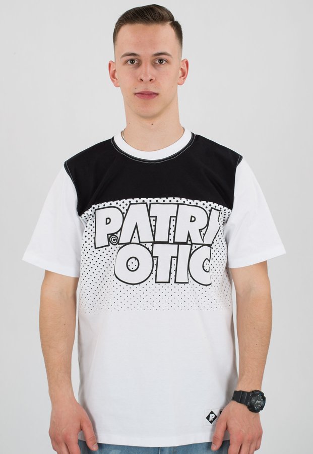 T-shirt Patriotic CLS FD biało czarny