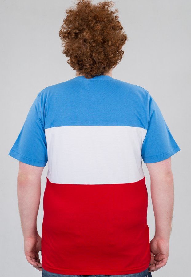 T-shirt Patriotic CLS Trio niebiesko czerwony