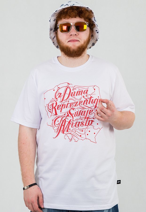 T-shirt Patriotic Duma biały