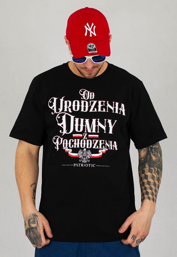 T-shirt Patriotic Dumny czarny