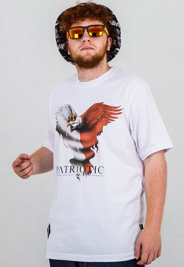 T-shirt Patriotic Eagle 2 biały