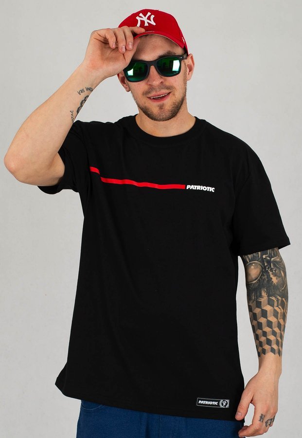 T-shirt Patriotic F-Line czarny
