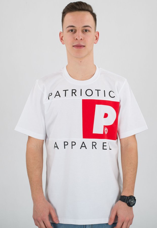 T-shirt Patriotic Rab Hill biały
