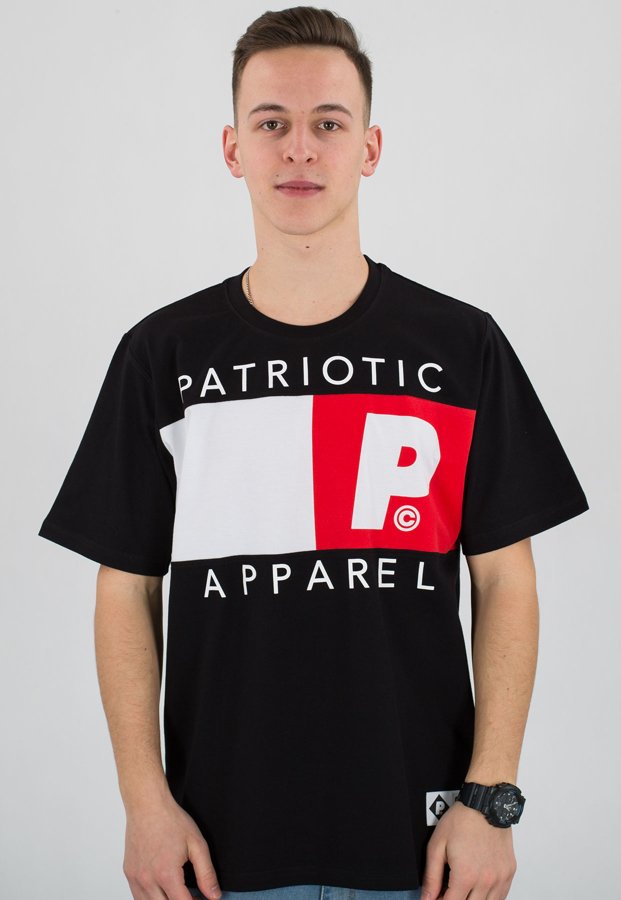T-shirt Patriotic Rab Hill czarny