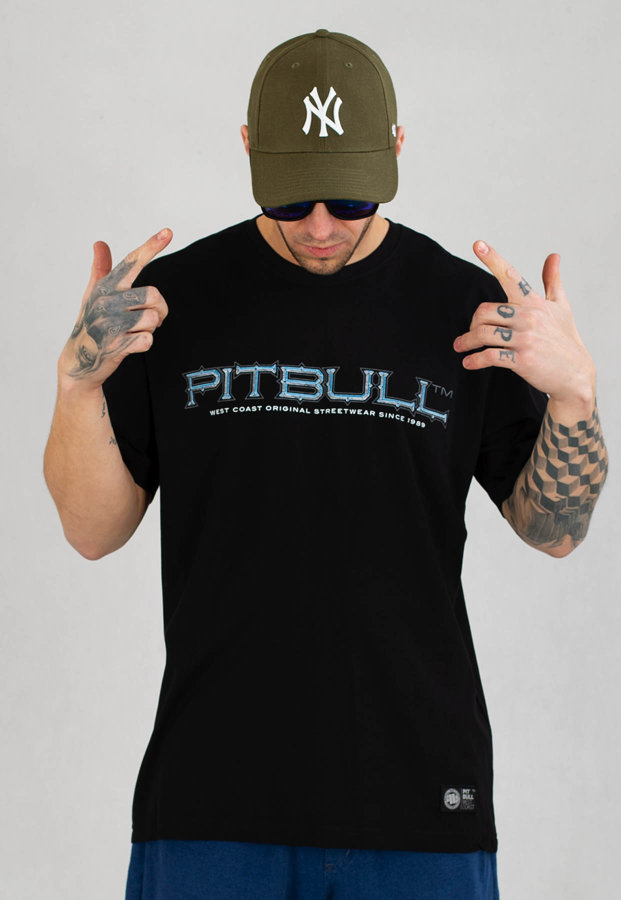 T-shirt Pit Bull Blue Eyed Devil 18 czarny