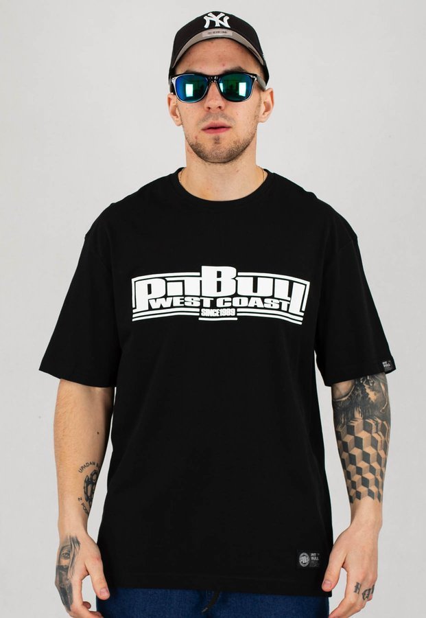 T-shirt Pit Bull Classic Boxing czarny