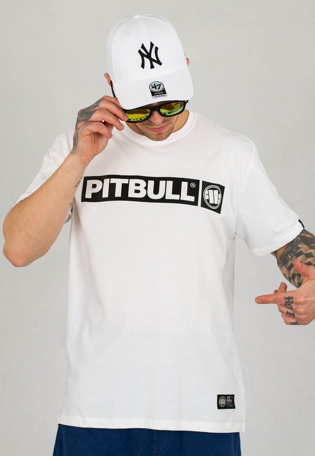 T-shirt Pit Bull Hilltop biały