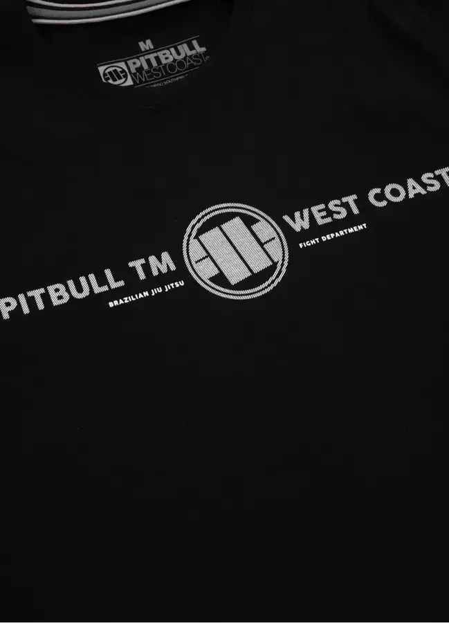 T-shirt Pit Bull Middle Weight 190 Keep Rolling czarny