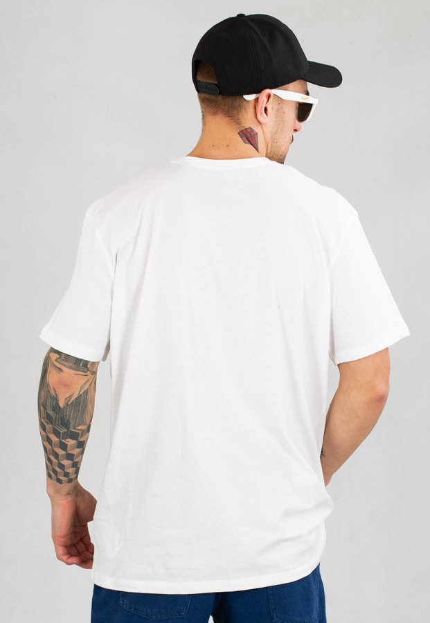 T-shirt Pit Bull Small Logo 160/170 Basic biały