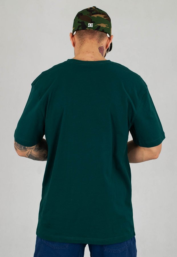 T-shirt Pit Bull Small Logo 21 ciemno zielony