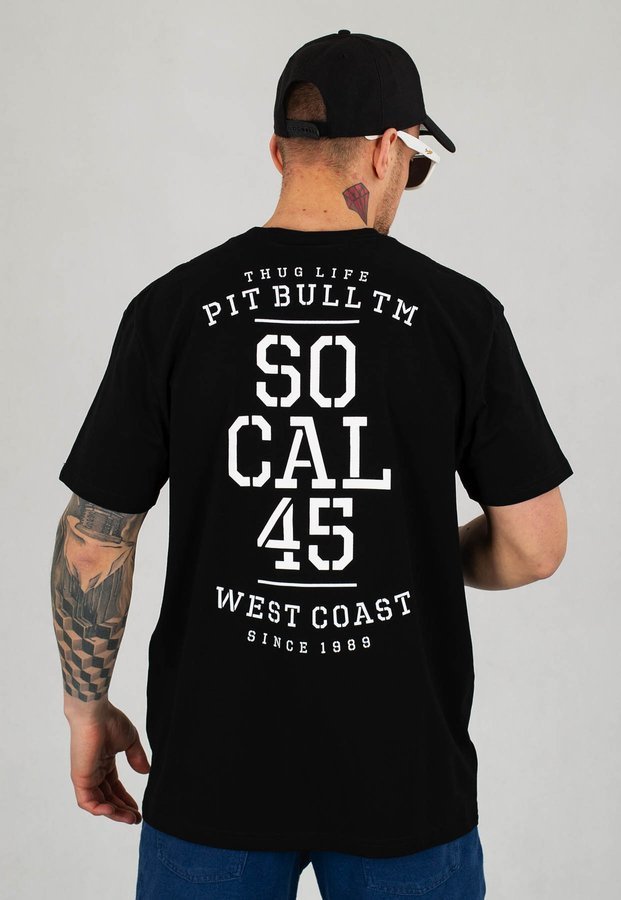 T-shirt Pit Bull So Cal 45 czarny