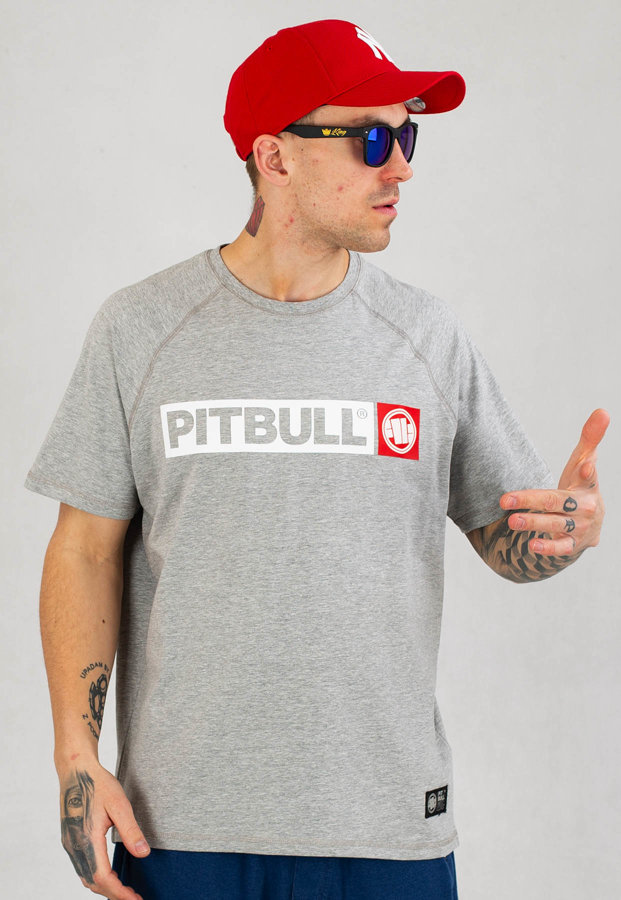 T-shirt Pit Bull Spandex Hilltop szary